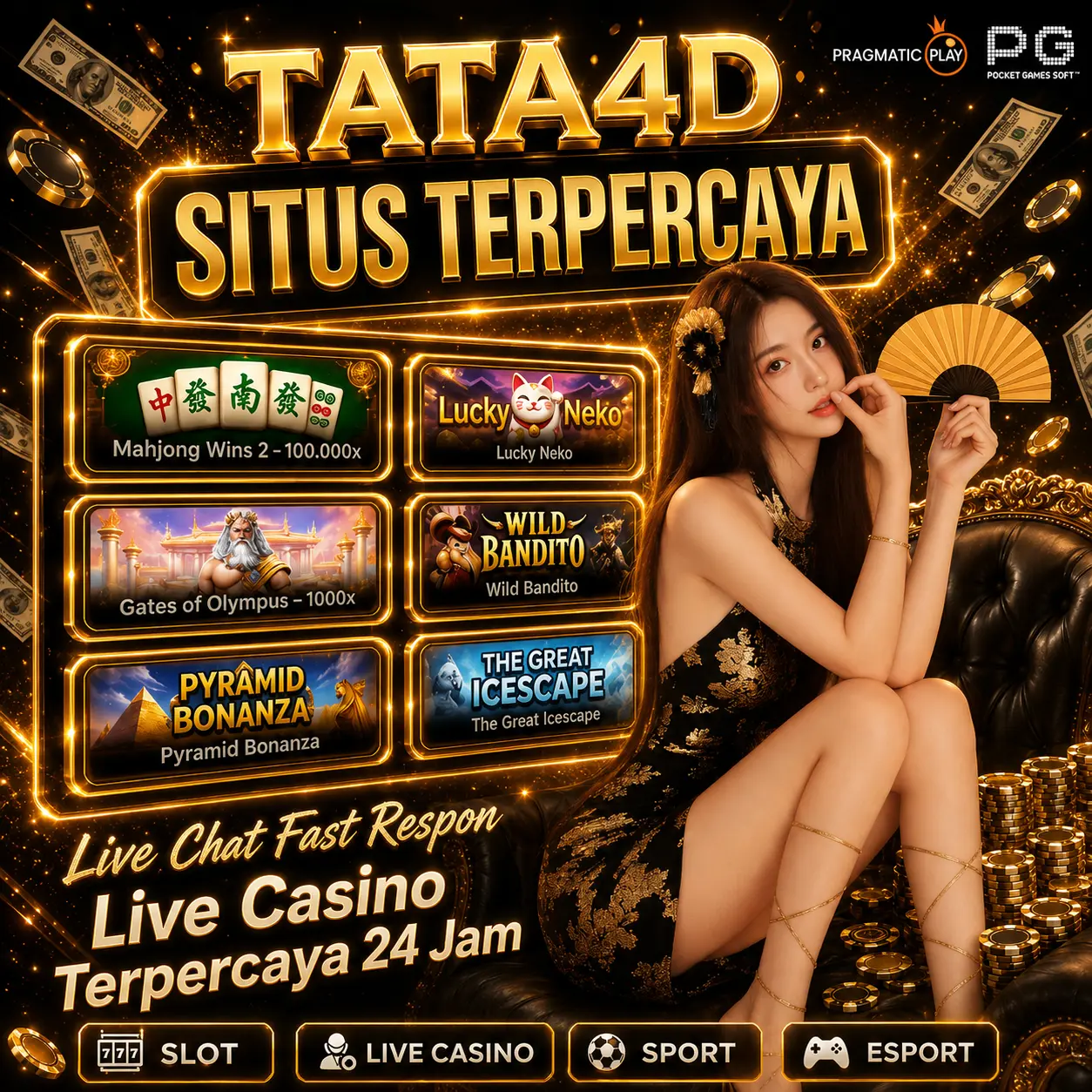 TATA4D - TATA4D | Live Chat Fast Respon & Live Casino Terpercaya 24 Jam 